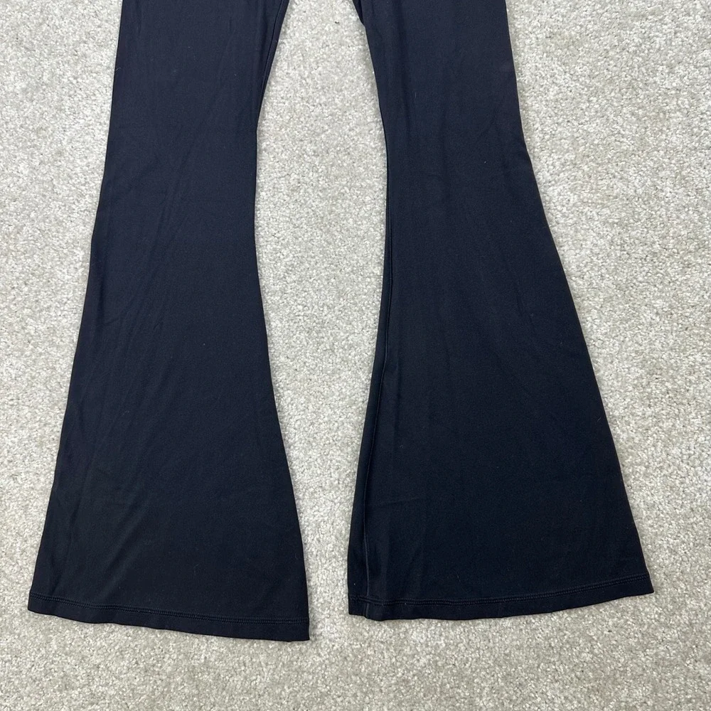 OFFLINE by Aerie Real Me High Rise Crossover Flare Leggings Black Womens Medium